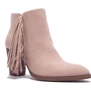 Tiber - Birch fringe bootie